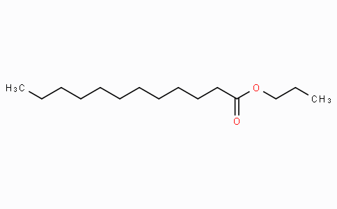 CAS No. 3681-78-5, Propyl dodecanoate