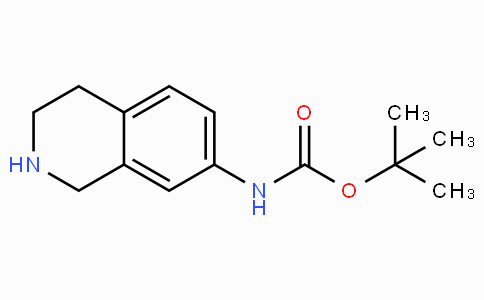 CAS No. 885270-54-2, tert-Butyl (1,2,3,4-tetrahydroisoquinolin-7-yl)carbamate