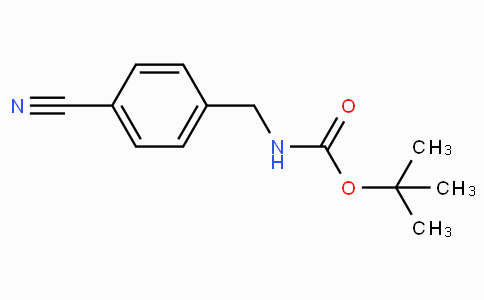 CAS No. 66389-80-8, tert-Butyl 4-cyanobenzylcarbamate