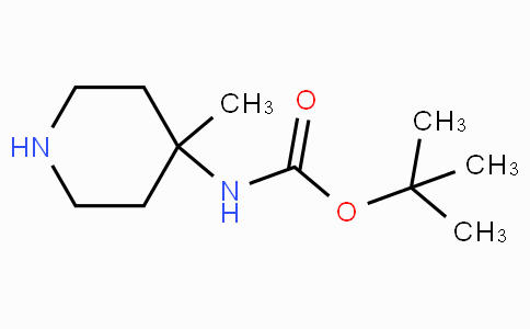 CAS No. 163271-08-7, tert-Butyl (4-methylpiperidin-4-yl)carbamate