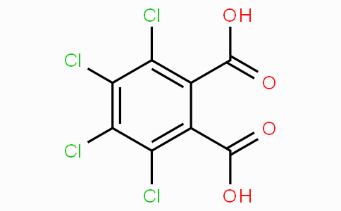 CAS No. 632-58-6, 3,4,5,6-Tetrachlorophthalic acid