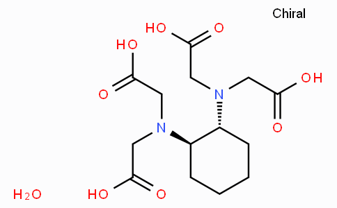 CAS No. 125572-95-4, 2,2',2'',2'''-(trans-Cyclohexane-1,2-diylbis(azanetriyl))tetraacetic acid hydrate