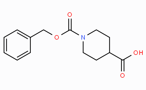 CAS No. 10314-98-4, 1-((Benzyloxy)carbonyl)piperidine-4-carboxylic acid
