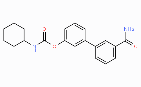 CAS No. 546141-08-6, 3'-Carbamoyl-[1,1'-biphenyl]-3-yl cyclohexylcarbamate