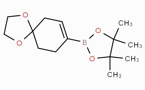 CAS No. 680596-79-6, 4,4,5,5-Tetramethyl-2-(1,4-dioxaspiro[4.5]dec-7-en-8-yl)-1,3,2-dioxaborolane