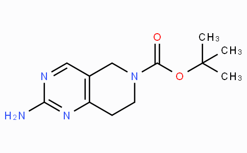 CAS No. 869198-95-8, tert-Butyl 2-amino-7,8-dihydropyrido[4,3-d]pyrimidine-6(5H)-carboxylate