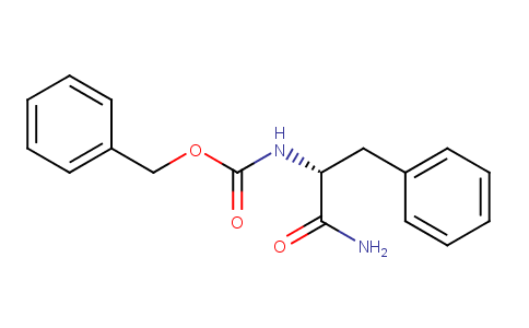 CAS No. 5241-56-5, (R)-Benzyl (1-amino-1-oxo-3-phenylpropan-2-yl)carbamate