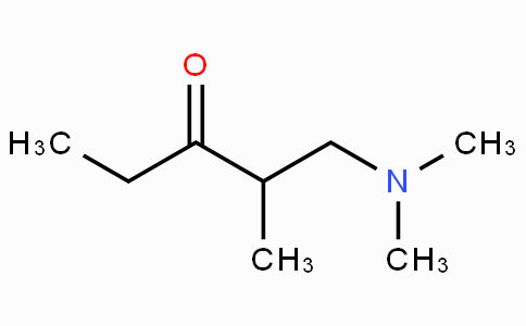 CAS No. 51690-03-0, 1-(Dimethylamino)-2-methylpentan-3-one