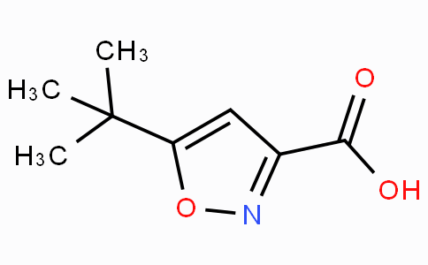 CAS No. 90607-21-9, 5-(tert-Butyl)isoxazole-3-carboxylic acid