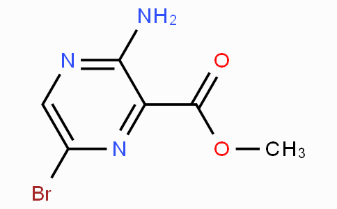 CAS No. 6966-01-4, Methyl 3-amino-6-bromopyrazine-2-carboxylate