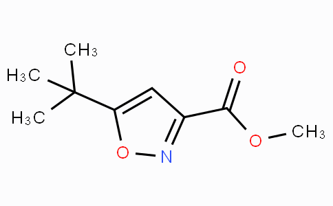 CAS No. 517870-22-3, Methyl 5-(tert-butyl)isoxazole-3-carboxylate