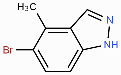 CAS No. 1082041-34-6, 5-Bromo-4-methyl-1H-indazole