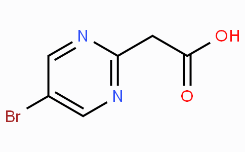 CAS No. 1134327-93-7, 2-(5-Bromopyrimidin-2-yl)acetic acid