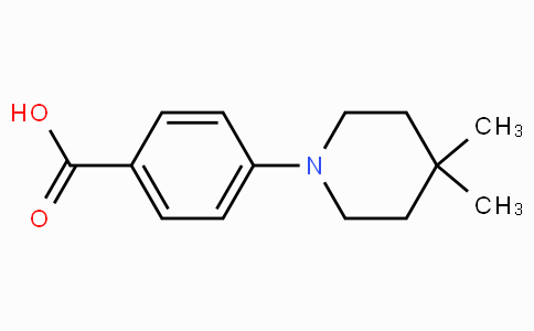 CAS No. 406233-26-9, 4-(4,4-Dimethylpiperidin-1-yl)benzoic acid