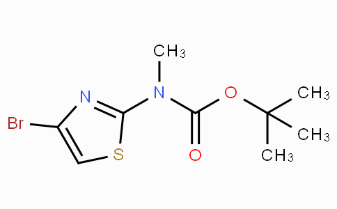 CAS No. 697299-87-9, tert-Butyl (4-bromothiazol-2-yl)(methyl)carbamate