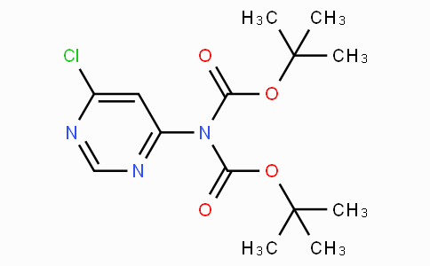 CAS No. 354112-08-6, Di-tert-butyl (6-chloropyrimidin-4-yl)imidodicarbonate