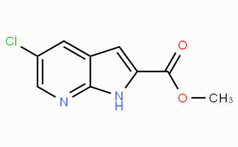 CAS No. 952182-19-3, Methyl 5-chloro-1H-pyrrolo[2,3-b]pyridine-2-carboxylate