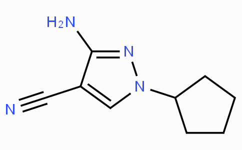 CAS No. 122799-98-8, 3-Amino-1-cyclopentyl-1H-pyrazole-4-carbonitrile