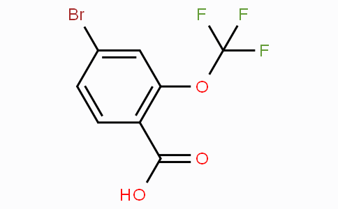 CAS No. 509142-48-7, 4-Bromo-2-(trifluoromethoxy)benzoic acid