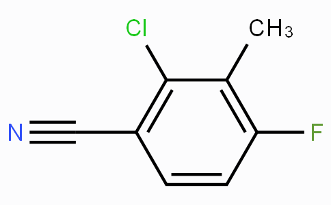 CAS No. 796600-15-2, 2-chloro-3-methyl-4-fluorobenzonitrile