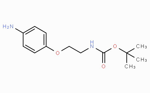 CAS No. 159184-15-3, tert-Butyl (2-(4-aminophenoxy)ethyl)carbamate