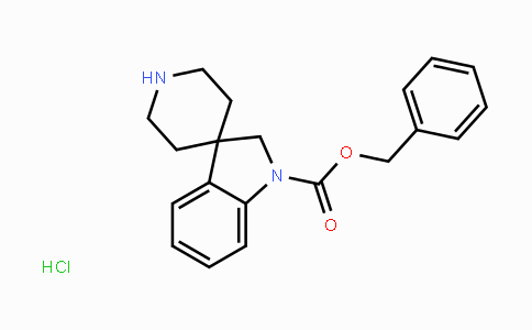 CAS No. 159635-46-8, Benzyl spiro[indoline-3,4'-piperidine]-1-carboxylate hydrochloride