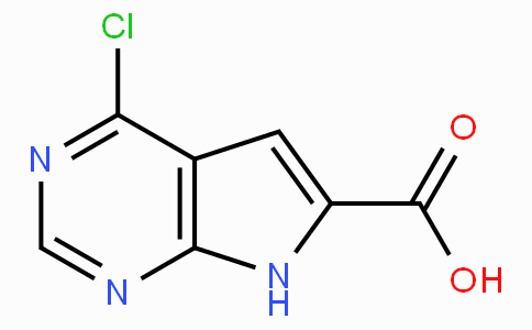 CAS No. 1016241-80-7, 4-Chloro-7H-pyrrolo[2,3-d]pyrimidine-6-carboxylic acid