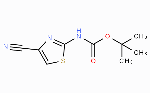 CAS No. 1210278-19-5, tert-Butyl (4-cyanothiazol-2-yl)carbamate