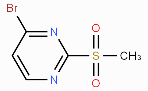CAS No. 1208538-52-6, 4-Bromo-2-(methylsulfonyl)pyrimidine
