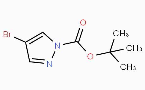 CAS No. 1150271-23-0, tert-Butyl 4-bromo-1H-pyrazole-1-carboxylate
