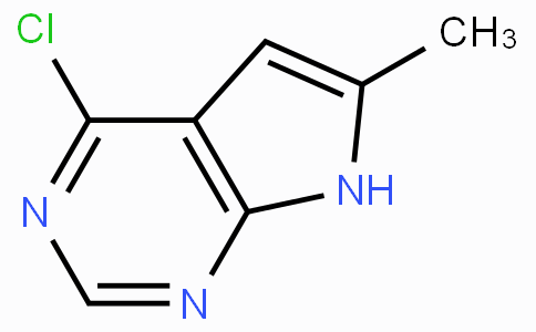 CAS No. 35808-68-5, 4-Chloro-6-methyl-7H-pyrrolo[2,3-D]pyrimidine