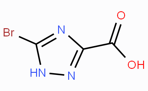 CAS No. 674287-63-9, 5-Bromo-1H-1,2,4-triazole-3-carboxylic acid