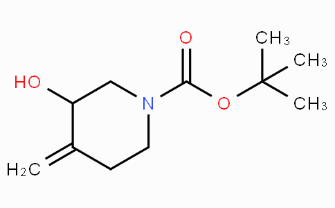CAS No. 159635-22-0, tert-Butyl 3-hydroxy-4-methylenepiperidine-1-carboxylate
