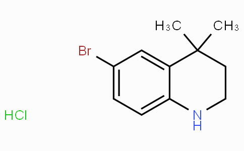 CAS No. 135631-91-3, 6-Bromo-4,4-dimethyl-1,2,3,4-tetrahydroquinoline hydrochloride