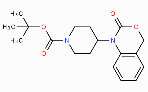 CAS No. 162045-30-9, tert-Butyl 4-(2-oxo-2,4-dihydro-1H-benzo[d][1,3]oxazin-1-yl)piperidine-1-carboxylate
