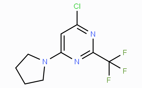 1189872-15-8 | 4-Chloro-6-(pyrrolidin-1-yl)-2-(trifluoromethyl)pyrimidine