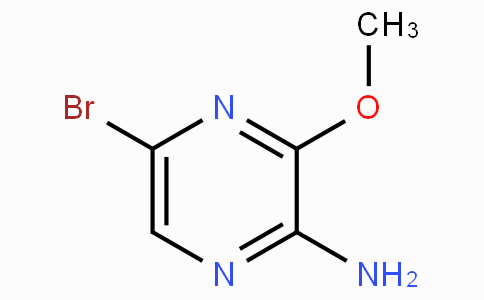 CAS No. 5900-13-0, 5-Bromo-3-methoxypyrazin-2-amine