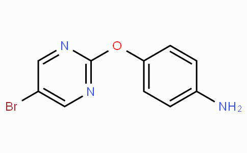 76660-37-2 | 4-((5-Bromopyrimidin-2-yl)oxy)aniline