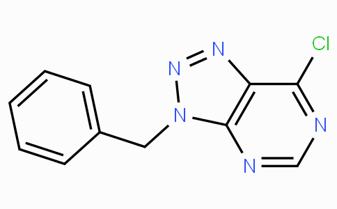 CAS No. 21410-06-0, 3-Benzyl-7-chloro-3H-[1,2,3]-triazolo[4,5-d]pyrimidine