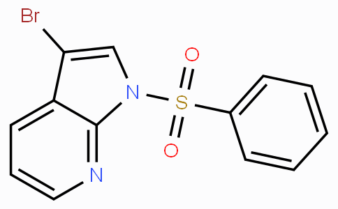 CAS No. 880769-95-9, 3-Bromo-1-(phenylsulfonyl)-1H-pyrrolo[2,3-b]pyridine