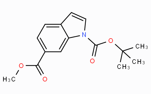 CAS No. 354587-63-6, 1-tert-Butyl 6-methyl 1H-indole-1,6-dicarboxylate