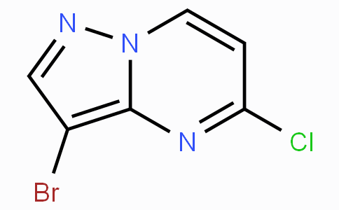 CAS No. 960613-96-1, 3-Bromo-5-chloropyrazolo[1,5-a]pyrimidine
