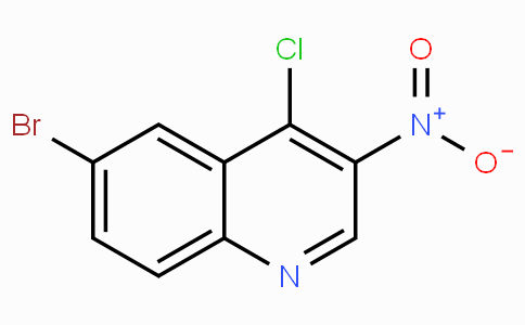 CAS No. 723281-72-9, 6-Bromo-4-chloro-3-nitroquinoline