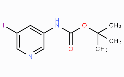 CAS No. 857266-59-2, tert-Butyl (5-iodopyridin-3-yl)carbamate