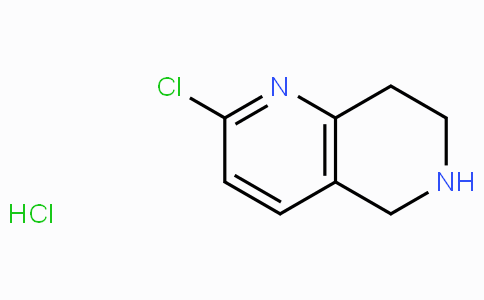 CAS No. 766545-20-4, 2-Chloro-5,6,7,8-tetrahydro-1,6-naphthyridine hydrochloride