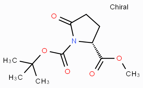 CAS No. 128811-48-3, (R)-1-tert-Butyl 2-methyl 5-oxopyrrolidine-1,2-dicarboxylate