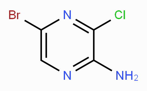 CAS No. 21943-13-5, 5-Bromo-3-chloropyrazin-2-amine