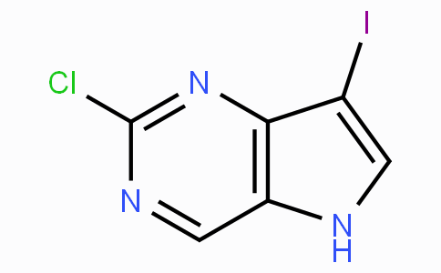 CAS No. 1152475-50-7, 2-Chloro-7-iodo-5H-pyrrolo[3,2-d]pyrimidine