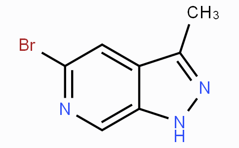 CAS No. 929617-30-1, 5-Bromo-3-methyl-1H-pyrazolo[3,4-c]pyridine
