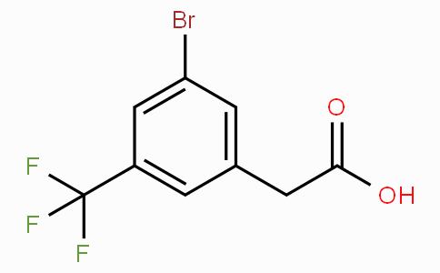 CAS No. 1161362-01-1, 2-(3-Bromo-5-(trifluoromethyl)phenyl)acetic acid
